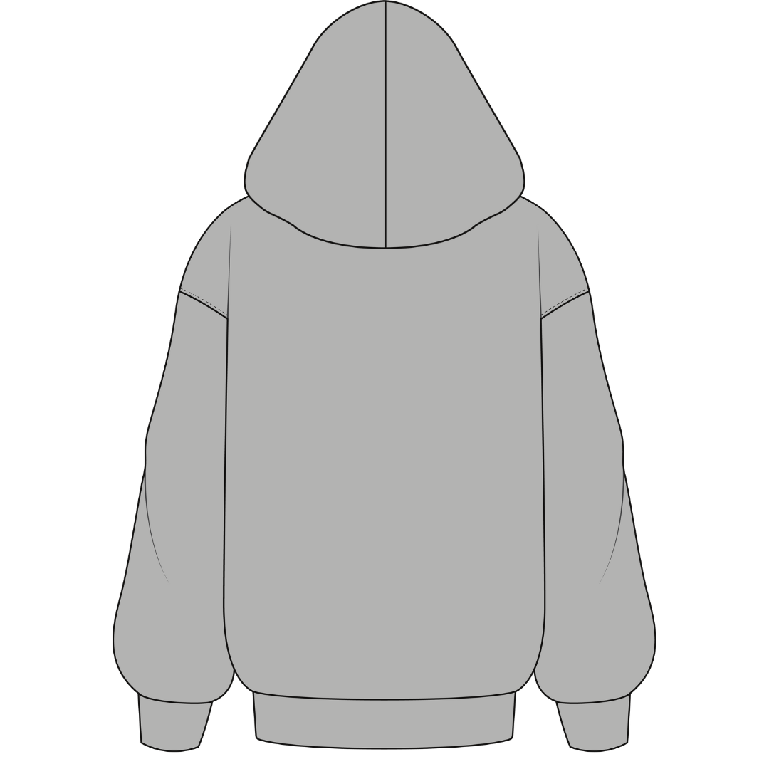 هودي الكوفية الخلفية