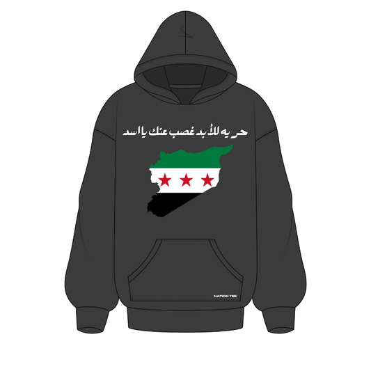 Syria Map Hoodie